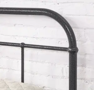 Oakenholt King Size 5ft Black Metal Bed Frame