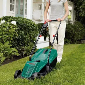 Bosch Rotak 32 Electric Rotary Lawnmower 32cm 1200w 31L Collection Bag & Blade