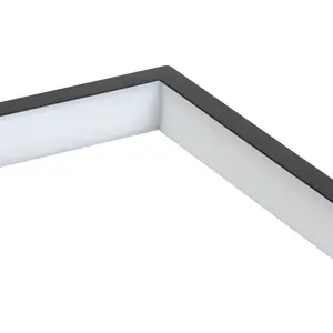 Coben LED Flush Mount Black