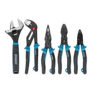 Erbauer 5 piece Pliers set E_PL10