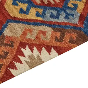 Wool Kilim Area Rug 160 x 230 cm Multicolour JRVESH