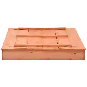 Berkfield Sandbox Firwood 95x90x15 cm