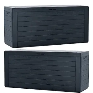 280 Litre Multipurpose Outdoor Garden Furniture Storage Box for Garden Items