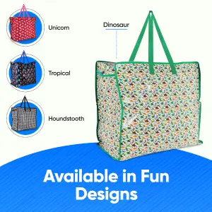 Woven Storage Laundry Bag - Assorted Designs