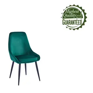 Fern Upholstered Dining Chair (Set of 2) Green