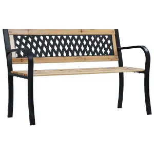 Berkfield Garden Bench 120 cm Wood