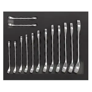 Combination Spanner Set 14pc Stubby (S01232)