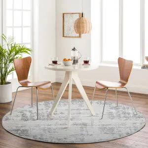 VICTOIRE Round Modern Abstract Area Rug 160 x 160 cm