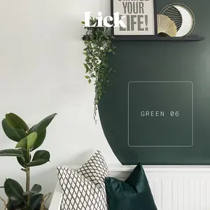 Lick Green 06 Peel & stick Tester