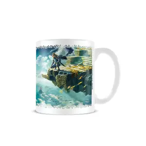 The Legend Of Zelda: Tears Of The Kingdom Hyrule Skies Mug Blue/Brown/White (One Size)