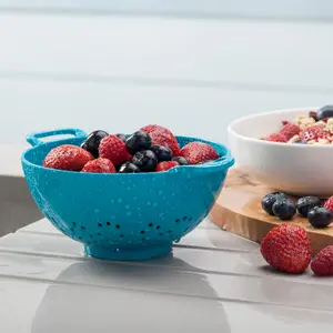 Zeal Premium Melamine Colander, Small 15cm, Aqua