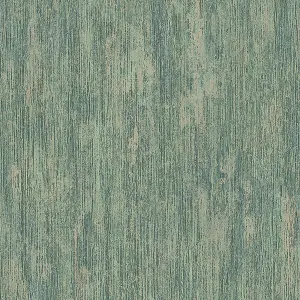 Belgravia Décor Retreat Green Distressed Textured Wallpaper