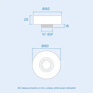 Nes Home Round Wall Mounted Fitting Kit Black For Shower Mixer Valve & Taps