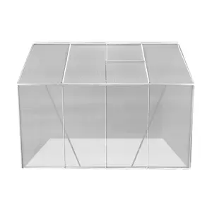 Polycarbonate Greenhouse 6ft x 8ft - Silver