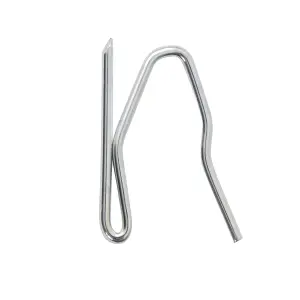 Drapery Pin Hooks Curtain Pin For Window & Door Chrome  50pcs