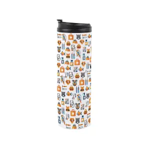 Vet Nurse Travel Mug - Novelty Veterinary Animal Gift - Stainless Steel Vacuum-Sealed Double-Walled Hot/Cold Drinks Travel Flask