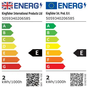 Diall E14 1.2W Warm white LED Utility Light bulb