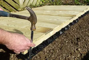 EcoBearer 12ft x 8ft Shed Base Kit (For Floors With 8 x 12ft Bearers) - 48 EcoBearers