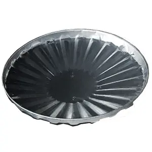 Replacement Metal Bin Lid 16" 406mm Steel Bin Lid for 55L 60L & 65L Bins