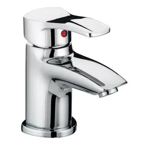 Capri Monobloc Basin Mixer with Waste With Pop Up Waste / Standard