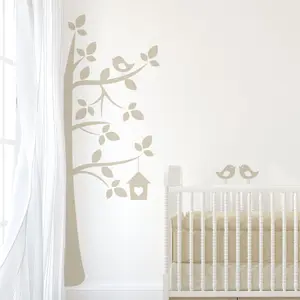 Woodland tree and Animal Wall Sticker Set