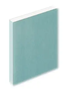 15mm Knauf Moisture Panel Tapered Edge Plasterboard 2400mm x 1200mm (x12 Sheets)