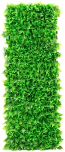 Primrose Extendable Artificial Flower Outdoor Screening Trellis (Green) 1m x 2m