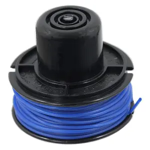 SPARES2GO Bump Feed Line Spool compatible with Black & Decker GL250 GL310 GL360 Strimmer Trimmer (9m x 1.5mm)