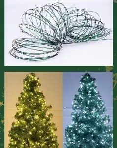 White Light 30M 300LED Christmas Tree Decoration Star String Lights