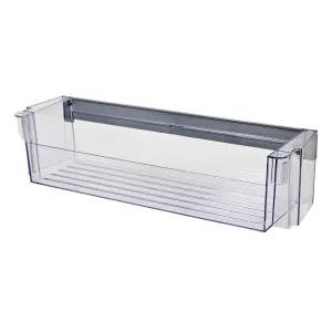 SPARES2GO Lower Door Bottle Shelf Bottom Rack for Neff Fridge Freezer (420 x 120 x 100 mm)