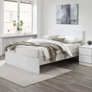 Birlea Oslo King Bed Frame In White