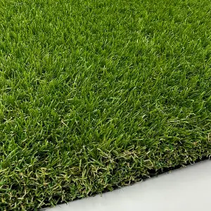 Chelsea 35mm ARTIFICIAL GRASS - 4M X 15M - Natural and Realistic Looking Fake Astro Lawn Turf