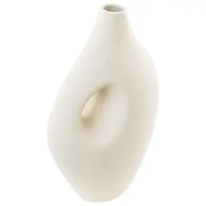 Flower Vase KOMOTINI Ceramic Off-White