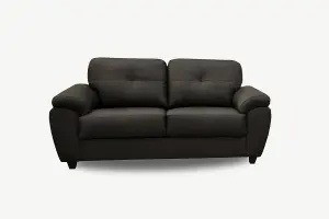 Furniture Stop - Solaro Range 3 Seater Leather Sofa