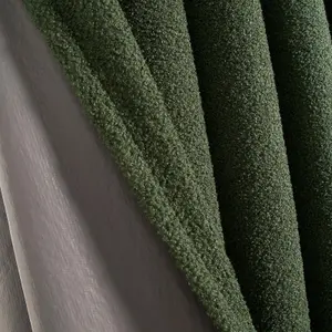 OHS Eyelet Blackout Pair Ready Made Curtains, Forest Green - 66" x 90