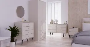 Toledo 2 Door Wardrobe in Kashmir Matt (Ready Assembled)