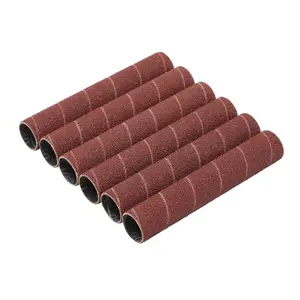 Draper Aluminium Oxide Sanding Sleeves, 19 x 115mm, 80 Grit (Pack of 6) 08402