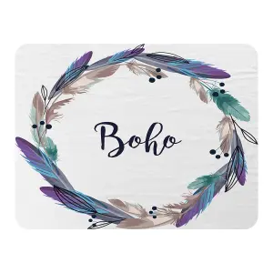 Boho style wreath feathers (Blanket) / Default Title