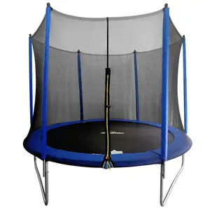 Dellonda 10ft Heavy-Duty Outdoor Trampoline For Kids with Safety Enclosure Net