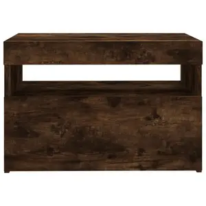 Abebi TV Stand for TVs up to 24" (Set of 2) Smoked Oak