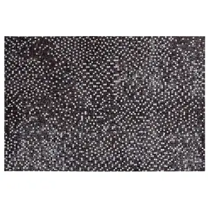 Cowhide Area Rug 160 x 230 cm Brown AKKESE