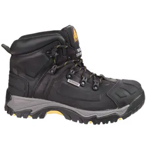 Amblers Waterproof Black Safety boots, Size 5