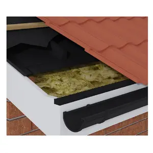 HomeSmart 10 x Over Fascia Vents 1 Metre x 25mm² Airflow for Roof Eaves Ventilation