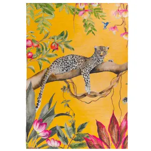 Wylder Tropics Leopard Digitally Printed Outdoor Rug