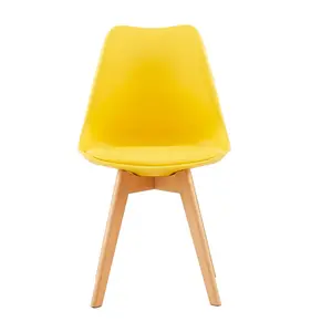 Nero Upholstered Side Chair (Set of 4) Yellow