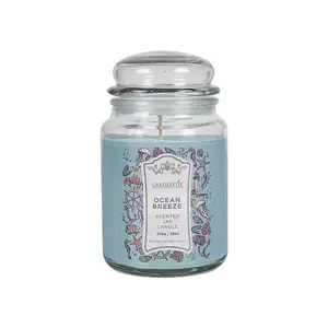 18Oz Scented Jar Candle Ocean Breeze