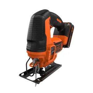 Black+Decker Li-ion POWERCONNECT 18V Cordless Jigsaw (1 x 1.5Ah) - BDCJS18C13-GB