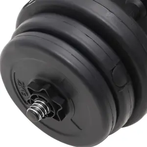 Dumbbell with Plates Fitness Gym Essential 40 kg