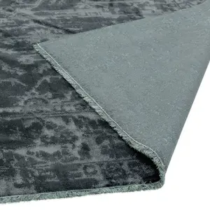 Charcoal Luxurious Modern,Abstract Rug For Bedroom & Living Room-160cm X 230cm