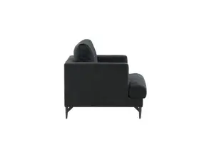 Sofia Black Upholstery Armchair, Black